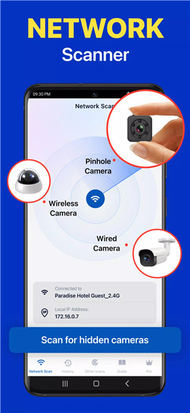 Hidden Camera Detector FindSpy screenshot