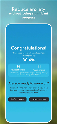 Quit Smoking Gradually - Alive screenshot