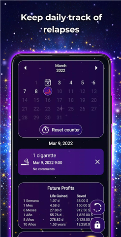 Stop Smoking - Day Counter screenshot