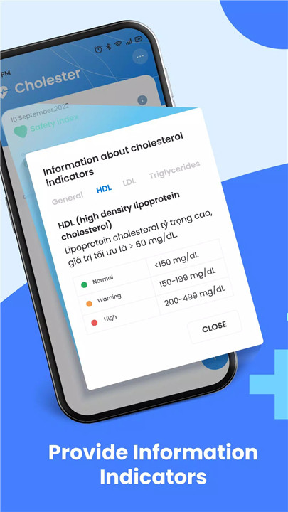 Cholesterol Calculator screenshot