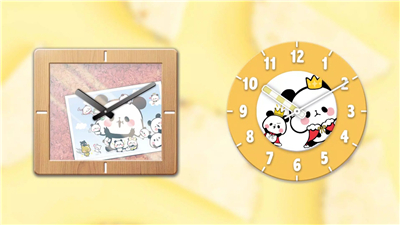 Analog Clock Mochi Mochi Panda screenshot