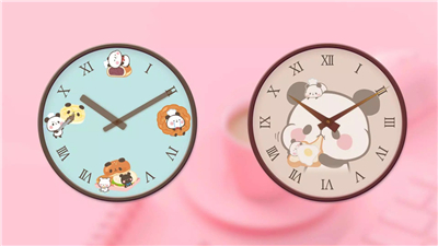 Analog Clock Mochi Mochi Panda screenshot