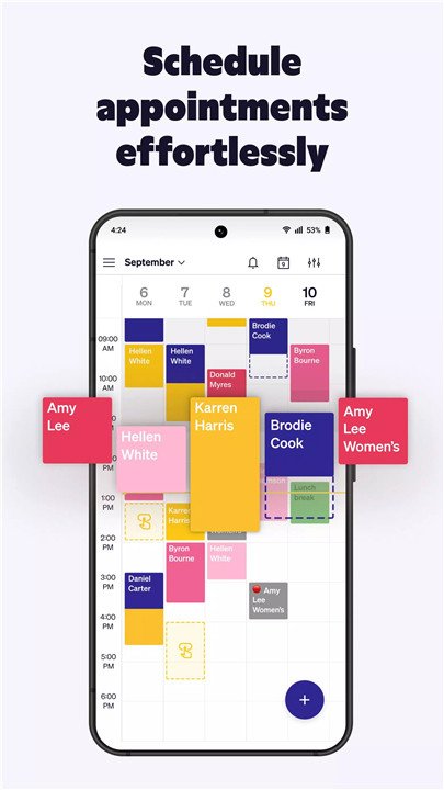 Goldie: Appointment Scheduler screenshot