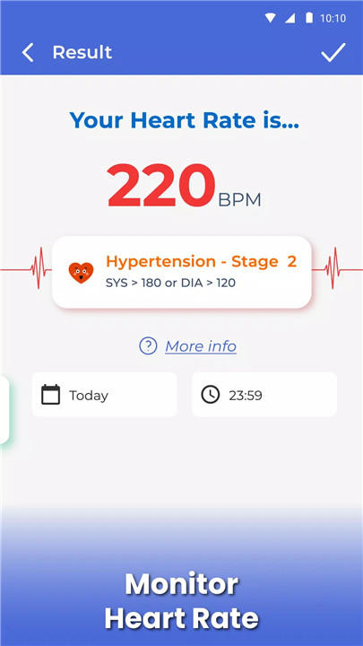 Blood Pressure Log: BP Tracker screenshot