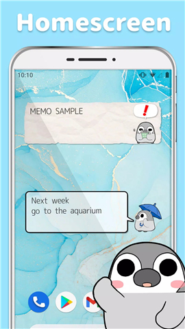 Pesoguin Memo Pad screenshot