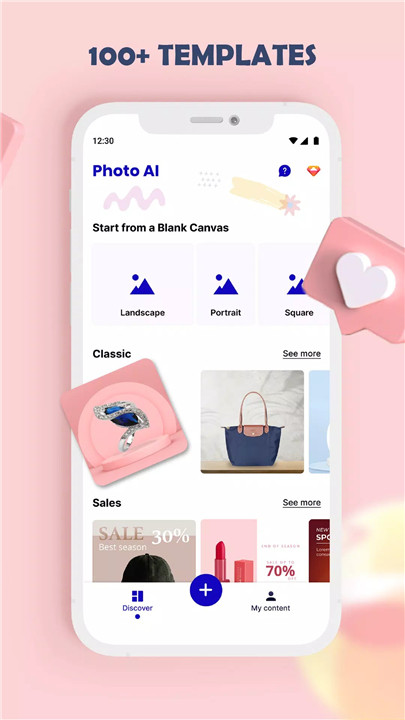 Blenis: AI Photo Editor screenshot