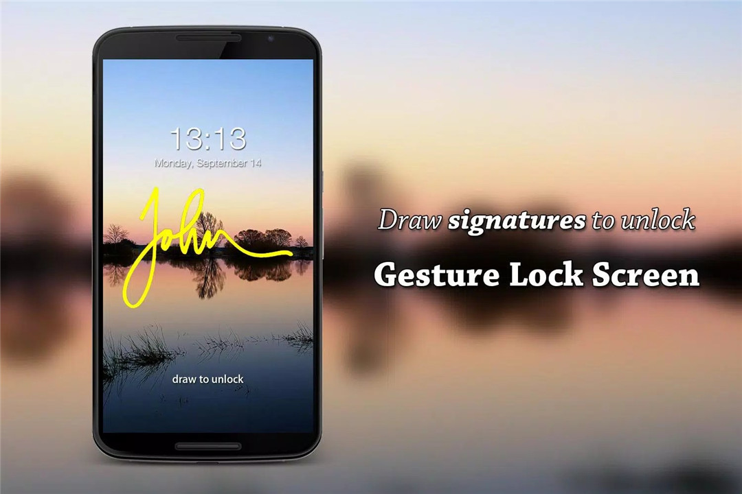 Gesture Lock Screen screenshot