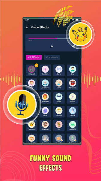 Voice Changer & Sound Effects screenshot