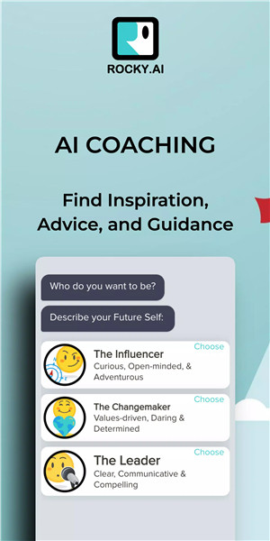 Growth Mindset AI Coach Rocky screenshot