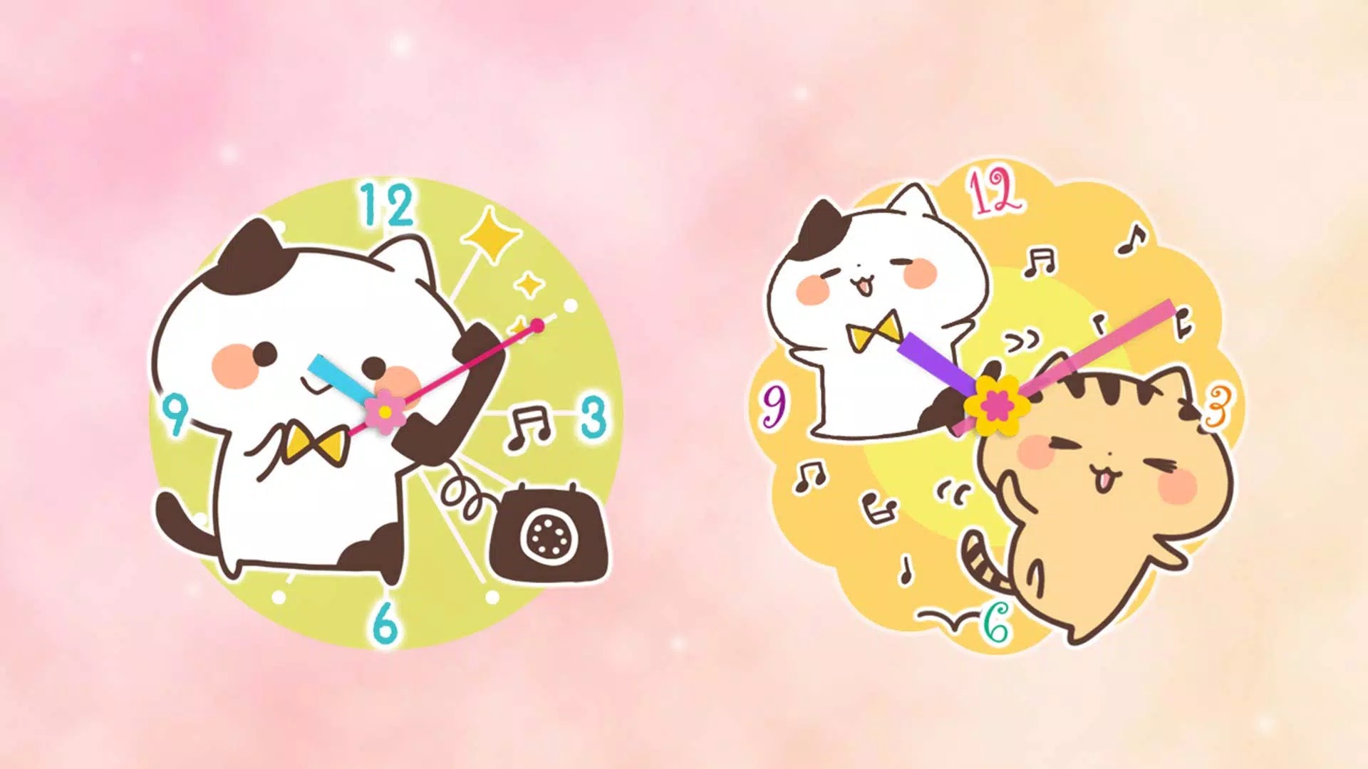 Clocks Widget Kansai Cats screenshot