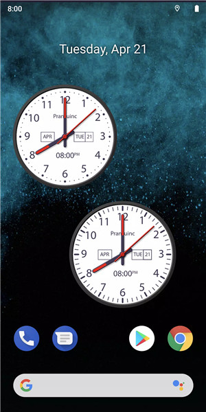 Clock Live Wallpaper screenshot