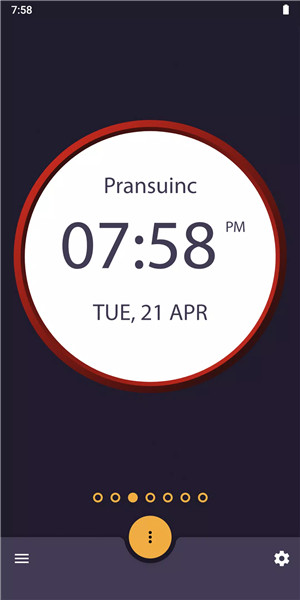 Clock Live Wallpaper screenshot