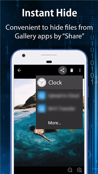 Clock Vault-Hide Photos,Videos screenshot