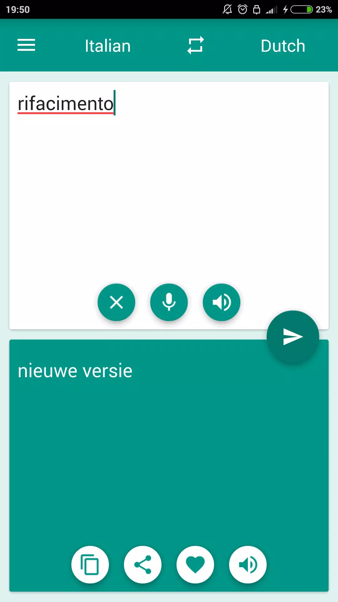 Dutch-Italian Translator screenshot