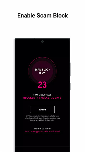 T-Mobile Scam Shield screenshot