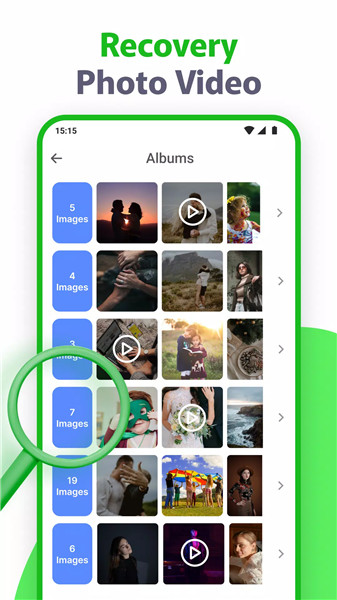 Recover Deleted Photos App screenshot