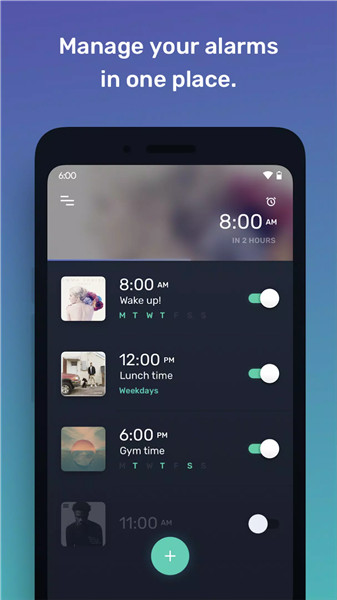 Mornify - Wake up to music screenshot