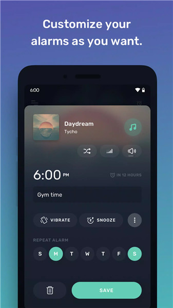 Mornify - Wake up to music screenshot