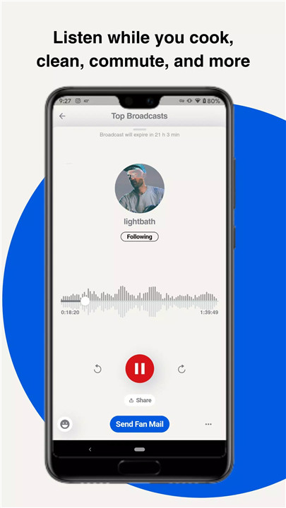 Blast Radio screenshot