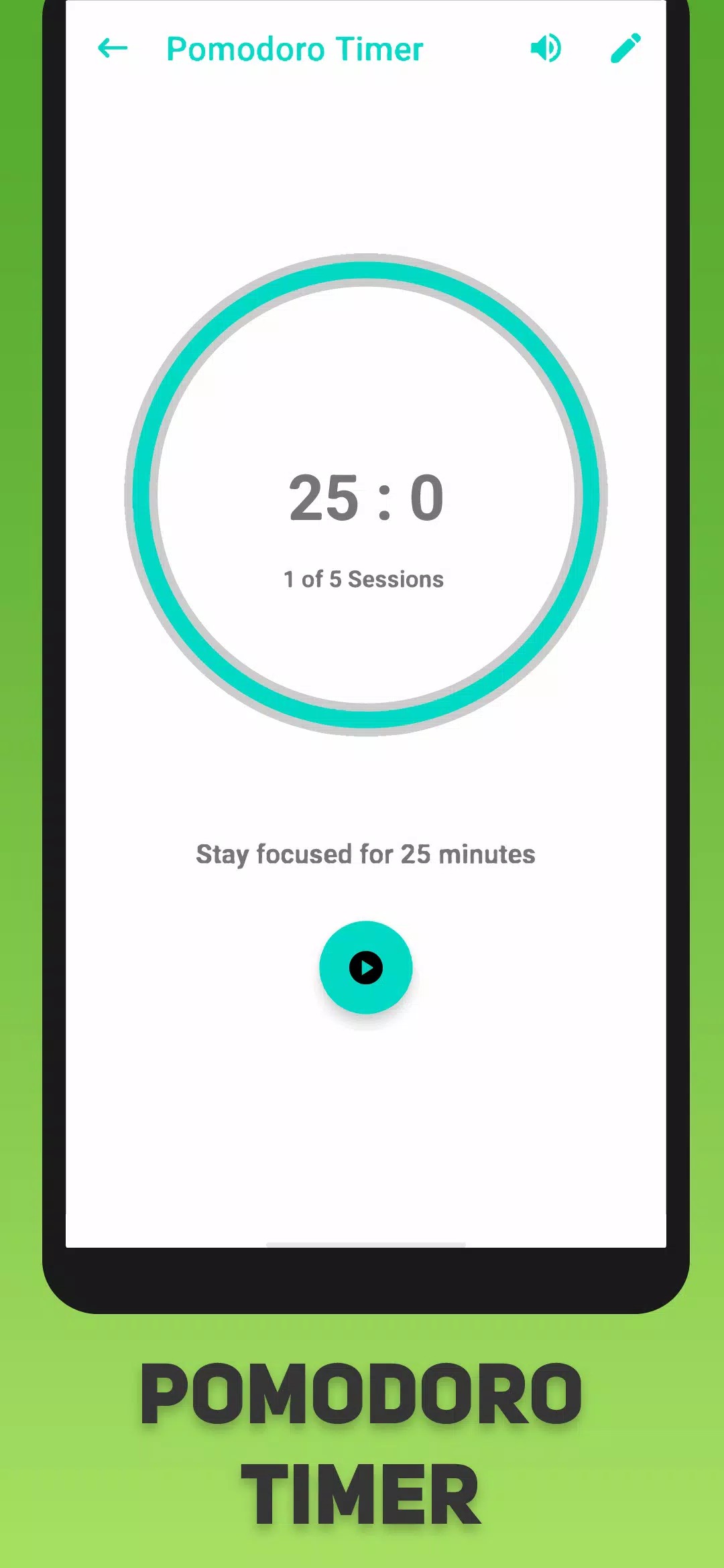 Time Box -Time management, productivity, Pomodoro screenshot