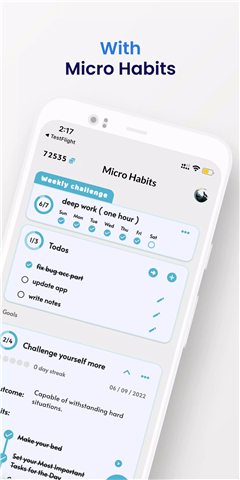 Micro Habits screenshot