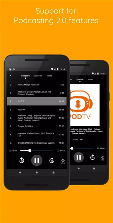 Anytime Podcast Player screenshot