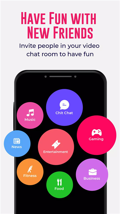 Video Call & Live Chat Rooms screenshot