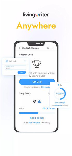 LivingWriter: Write Anywhere screenshot