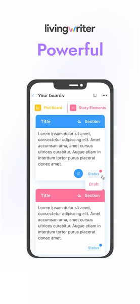 LivingWriter: Write Anywhere screenshot