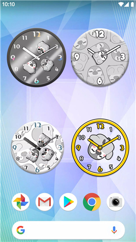 Pesoguin Clocks Widget screenshot