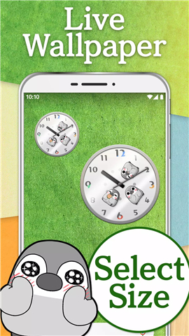 Pesoguin Clocks Widget screenshot