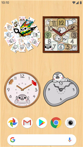 Pesoguin Clocks Widget screenshot