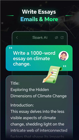 AI Chatbot & AI Writer - Spark screenshot