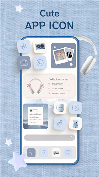 Themes, Widgets & Icon changer screenshot