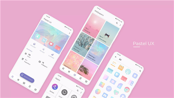 Pastel UX screenshot