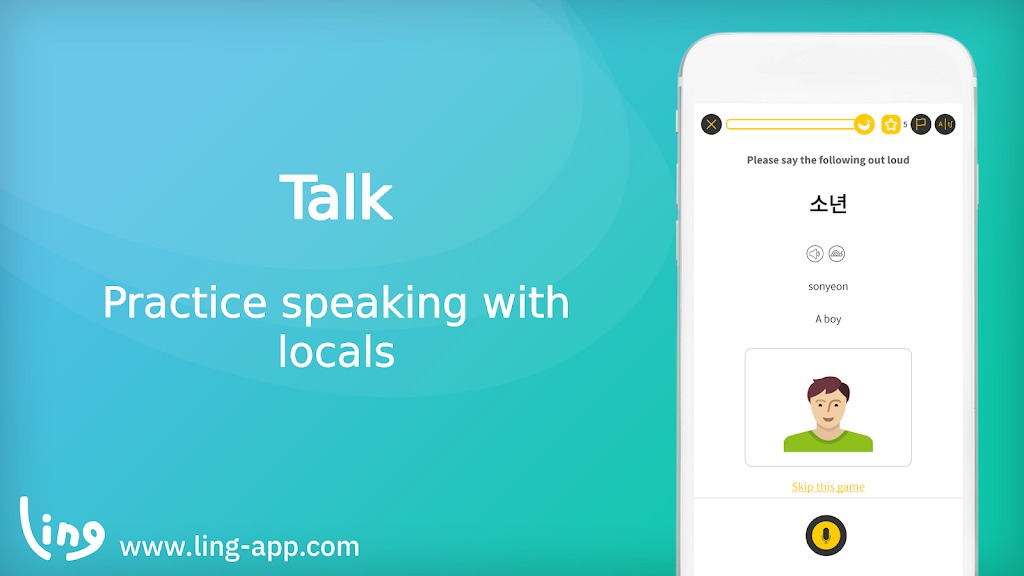 Ling Learn Korean Language screenshot