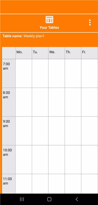 TimetableNotes screenshot