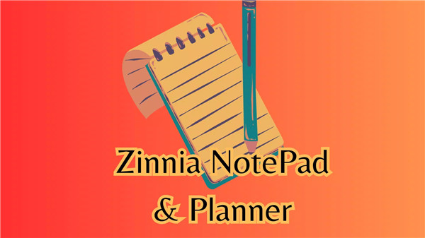 Zinnia-Note & Planner screenshot