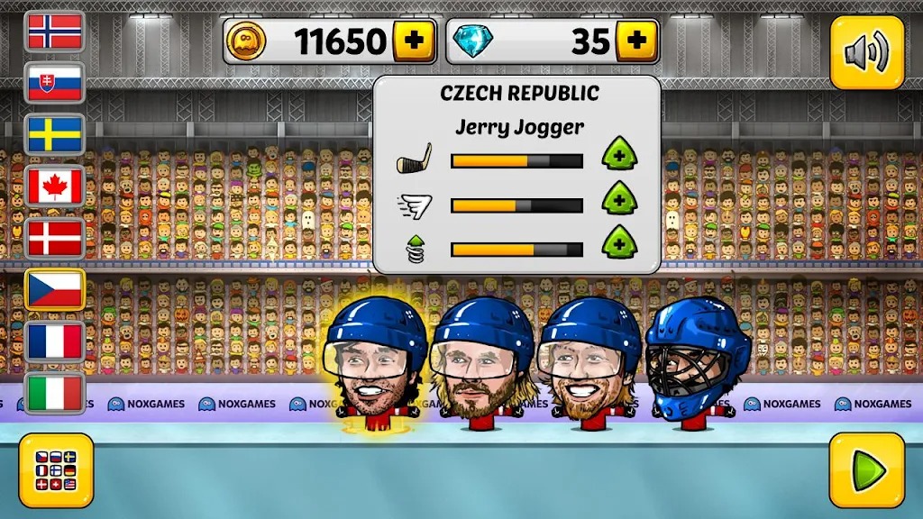 Puppet Hockey: Pond Head screenshot