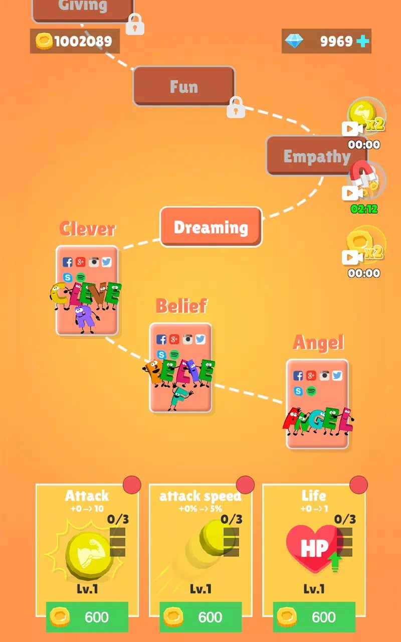 Numbers Play: Hero Survival screenshot