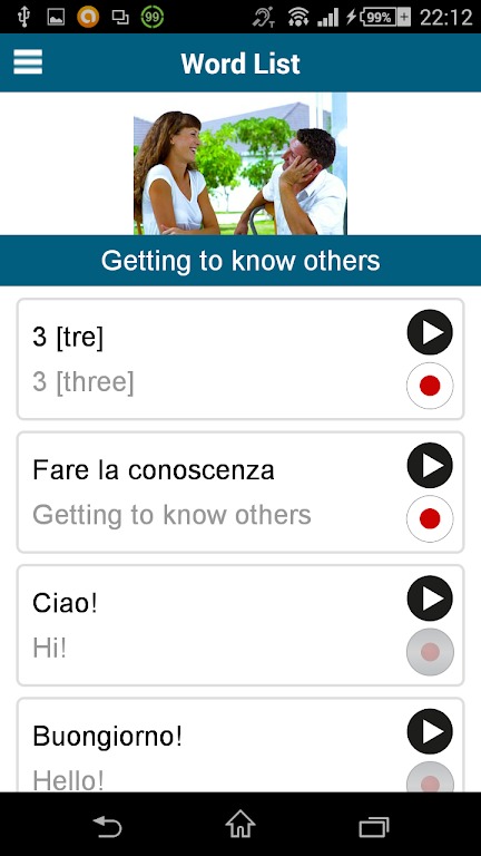 Learn Italian - 50 languages screenshot