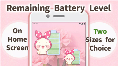 Battery Widget Mochizukin-chan screenshot