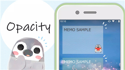 Sticky Note Pesoguin Memo screenshot