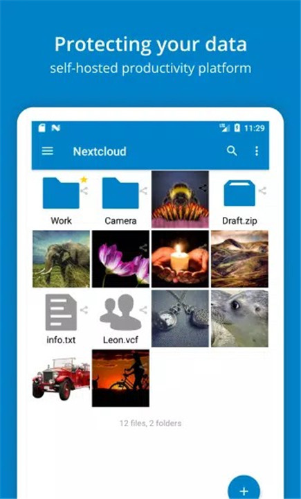 Nextcloud screenshot