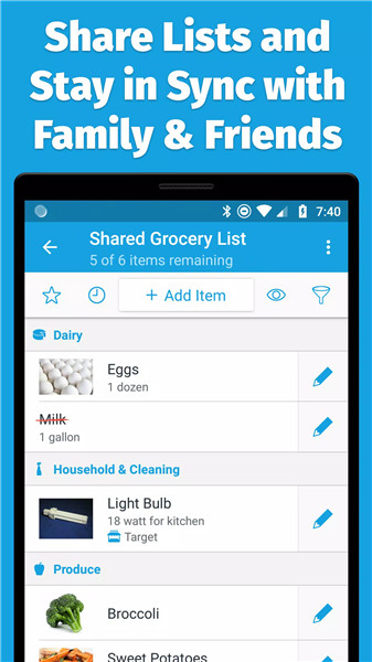 AnyList: Grocery Shopping List screenshot