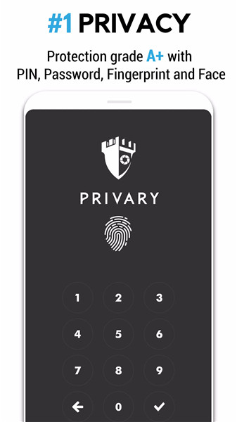 PRIVARY Secure Photo Vault screenshot