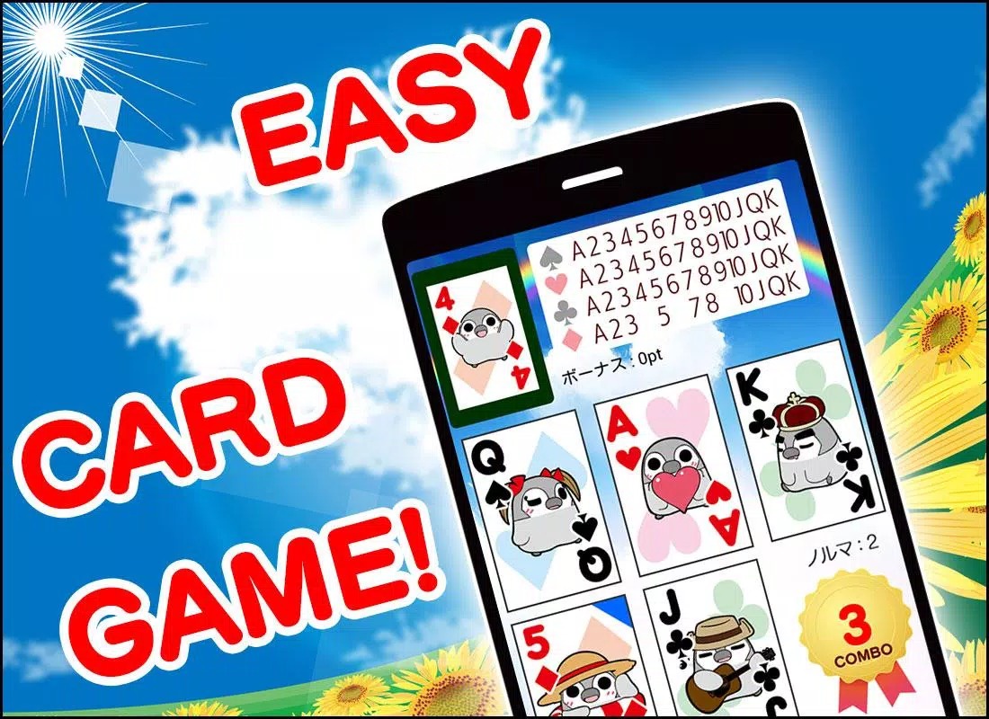 Pesoguin Card Playing screenshot