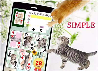 Cats Playing Card Games screenshot