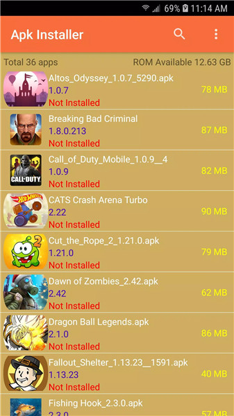 Apk Installer screenshot