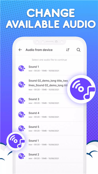 Voice Changer by Sound Effects screenshot